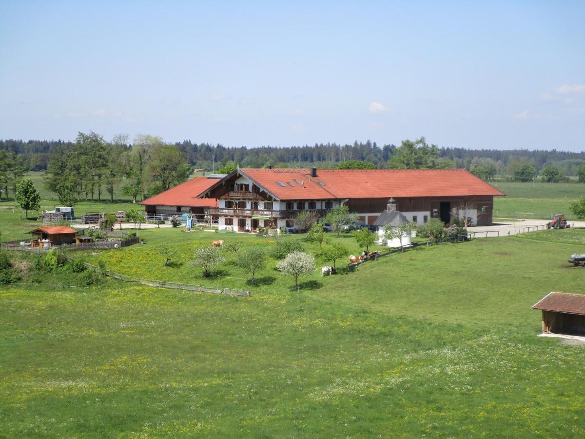 Apartamento Biohof Babel Sachsenkam Exterior foto